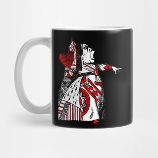 The Queen Of Hearts - Red Mug
